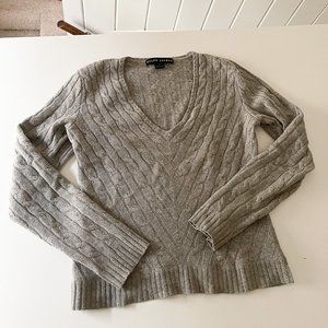 Ralph Lauren Grey Cashmere Sweater